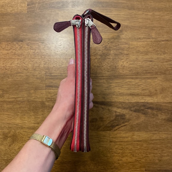 Coach Double Zip Wristlet Wallet - Picture 4 of 8